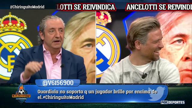 ¿Es una ofensa para Ancelotti que solo se destaque una cualidad?: El Chiringuito