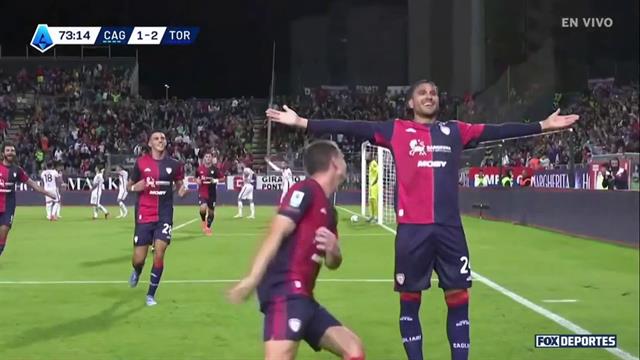 Gol, Cagliari 2–2 Torino: Serie A