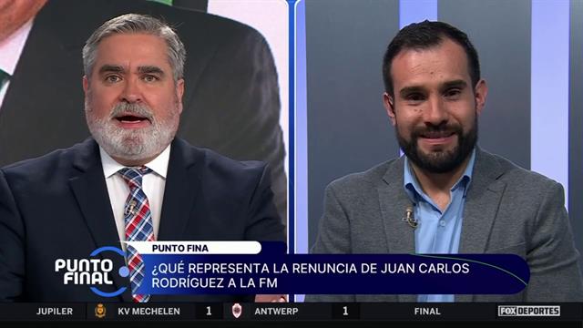 ¿Por qué Juan Carlos Rodríguez renunció a la FMF?: Punto Final