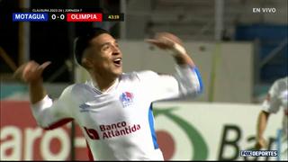 Gol, Motagua 0-1 Olimpia: Liga Nacional de Honduras