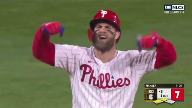 Carrera, Padres 6-7 Phillies: MLB