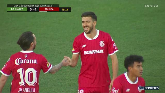 Gol, FC Juárez 0-4 Toluca: Liga MX