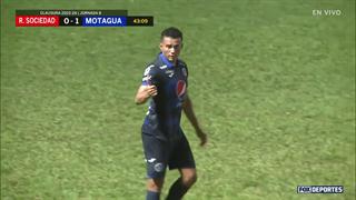 Gol, Real Sociedad 0-1 Motagua: Liga Nacional de Honduras