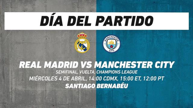Real Madrid vs Manchester City, frente a frente: Champions League