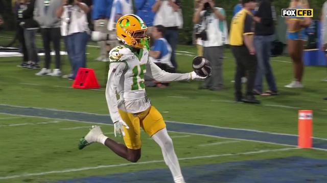 Touchdown, Oregon 25-3 UCLA: College Football