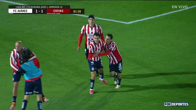 Gol, FC Juárez 1-1 Chivas: Liga MX