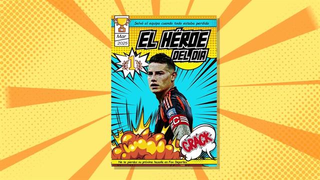 El Héroe del día, James Rodríguez: Futbol