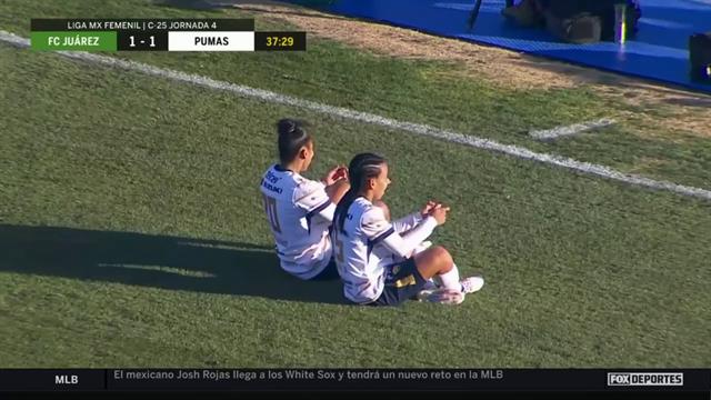 Gol, FC Juárez 1-1 Pumas: Liga MX Femenil