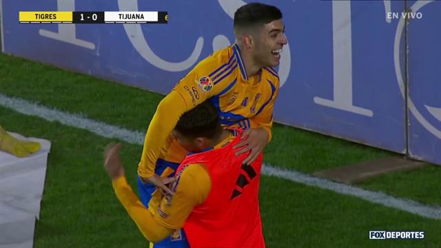 Gol, Tigres 2-0 Tijuana: Liga MX