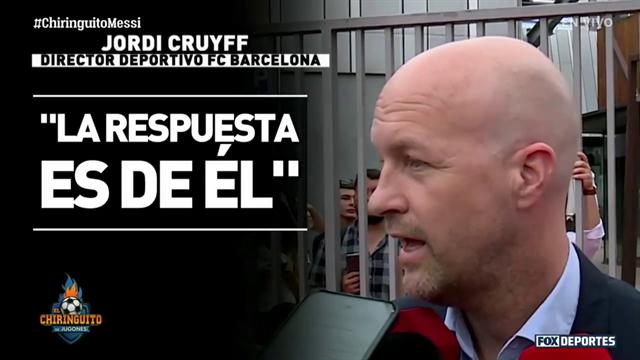 Dirigentes del Barcelona cargan responsabilidad del tema Messi a Xavi: El Chiringuito