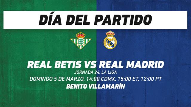Real Betis vs Real Madrid: Futbol
