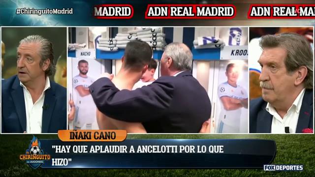 "Hay que aplaudir a Ancelotti", Iñaki Cano: El Chiringuito