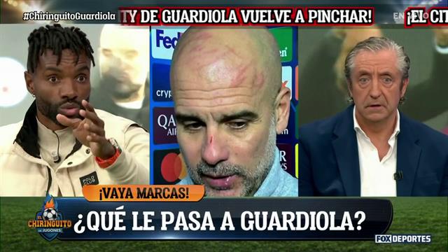 Pep Guardiola con arañazos en la cabeza tras otro tropiezo de Manchester City: El Chiringuito