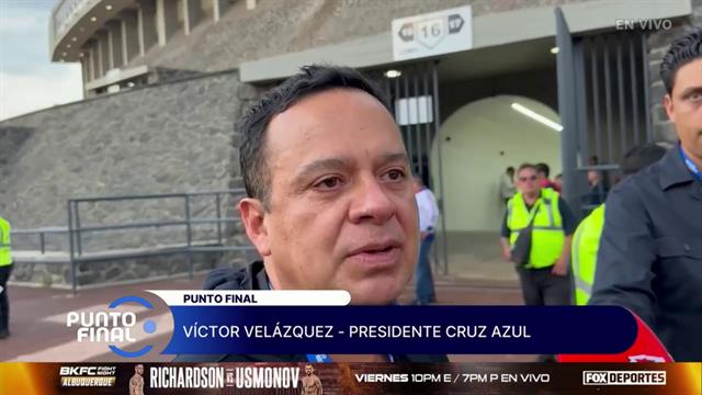 “Vicente no es interino, el tiene toda la confianza” Victor Velázquez: Punto Final