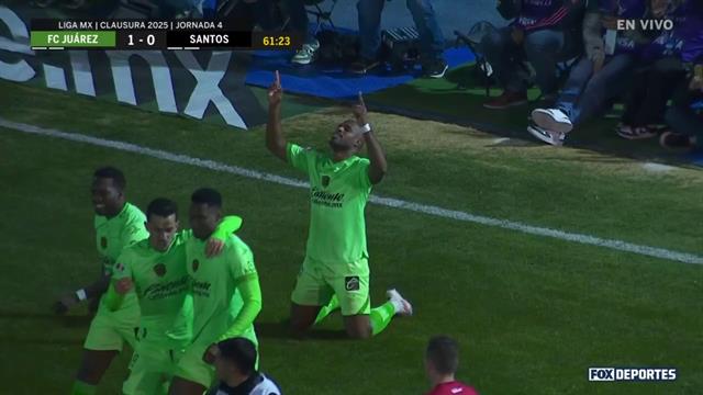 Gol, FC Juárez 1-0 Santos: Liga MX