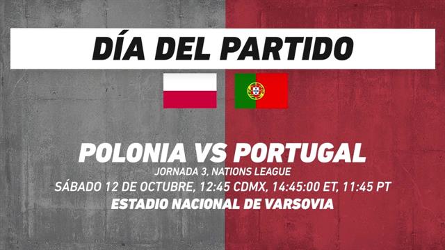 Polonia vs Portugal, frente a frente: Futbol