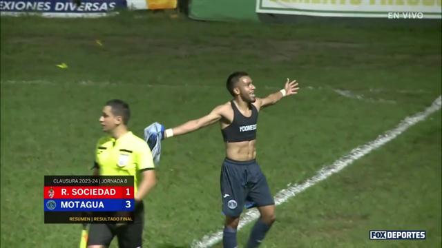 Resumen, Real Sociedad 1-3 Motagua: Liga Nacional de Honduras
