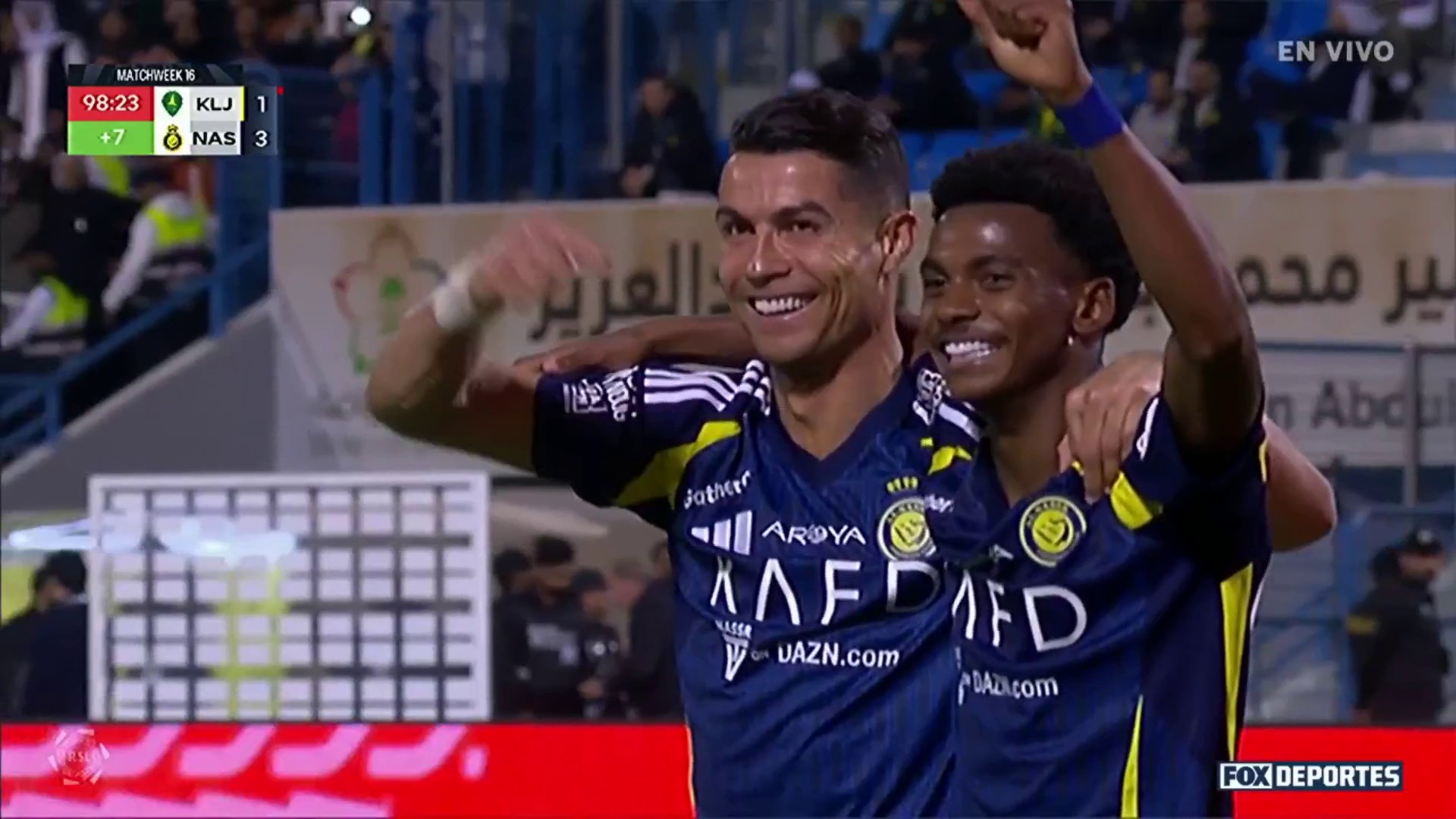 Gol, Al Khaleej 1-3 Al Nassr: Saudi Pro League