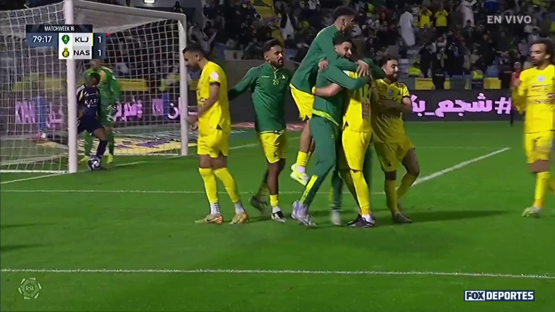 Gol, Al Khaleej 1-1 Al Nassr: Saudi Pro League