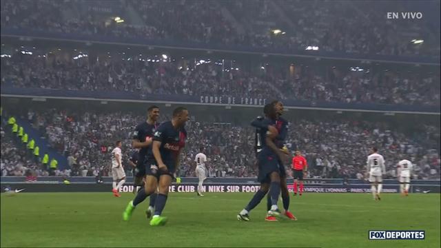 Gol, Lyon 0-1 PSG: Copa de Francia
