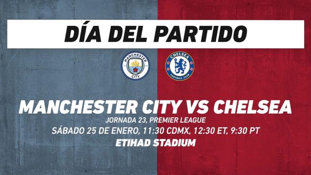 Manchester City vs Chelsea, frente a frente: Premier League