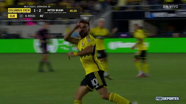 Gol, Columbus Crew 1-2 Inter Miami: MLS