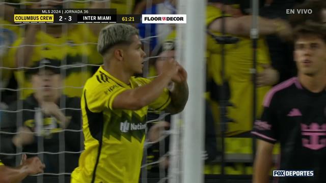 Gol, Columbus Crew 2-3 Inter Miami: MLS