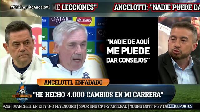 "Nadie me puede dar consejos", ¿se equivocó Carlo Ancelotti con Vinícius?: El Chiringuito