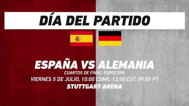 España vs Alemania,, frente a frente: Euro 2024