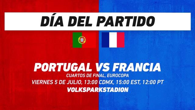 Portugal vs Francia, frente a frente: Euro 2024