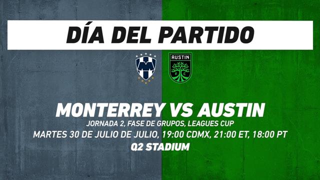 Monterrey vs Austin, frente a frente: Futbol
