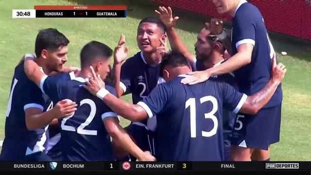 Gol, Honduras 1-1 Guatemala: Futbol