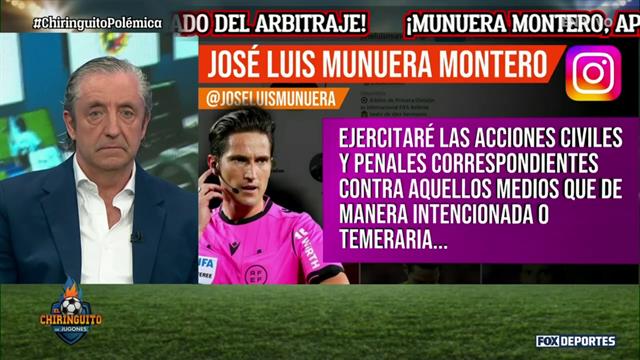 Munuera Montero, árbitro del Osasuna vs Real Madrid, se pronunció por investigación: El Chiringuito