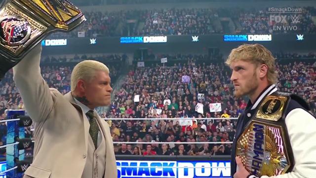 Logan Paul busca ser Campeón Indiscutible de la WWE: SmackDown