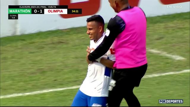Gol, Marathón 0-1 Olimpia: Liga de Honduras
