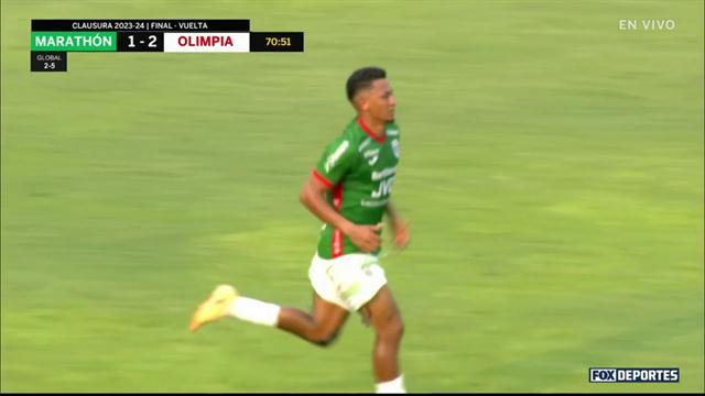 Gol, Marathón 2-2 Olimpia: Liga de Honduras