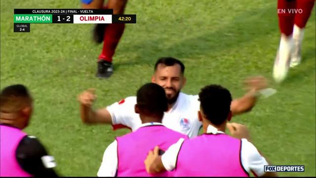 Gol, Marathón 1-2 Olimpia: Liga de Honduras