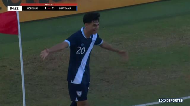 Gol, Honduras 1-2 Guatemala: Futbol