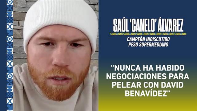 “No ha habido negociaciones con David Benavidez”, ‘Canelo’ Álvarez: Boxeo
