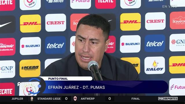 "Hay que venir y ser ejemplo" Efraín Juárez: Punto Final