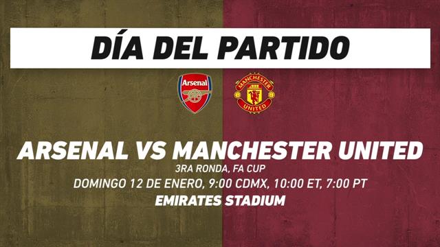 Arsenal vs Manchester United, frente a frente: Premier League