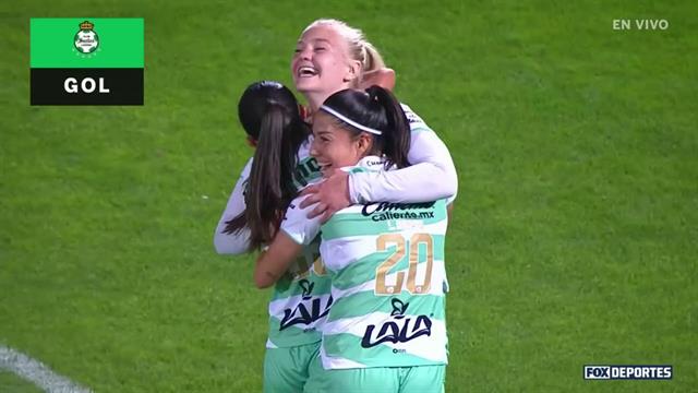 Gol, Santos 3-2 Necaxa: Liga MX Femenil