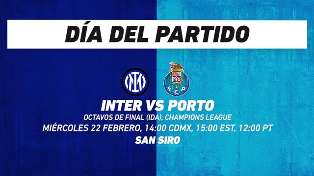 Inter vs Porto, frente a frente: Champions League