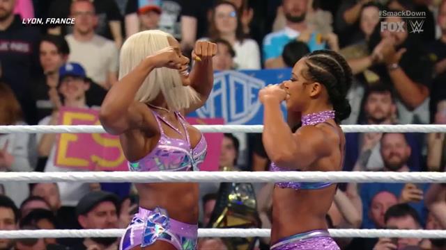 Bayley, Naomi, Jade Cargill y Bianca Belair derrotaron a Tiffany Stratton y Damage CTRL: SmackDown
