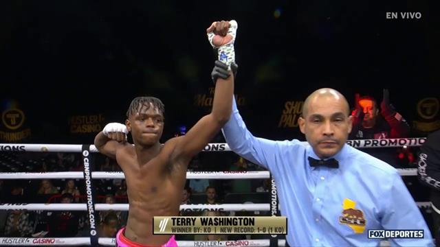 Terry ‘Terrible’ Washington noquea a Ezequiel Robles:Boxeo