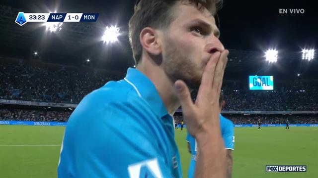 Gol, Napoli 2-0 Monza: Serie A