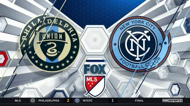 Resumen, Philadelphia Union 2-1 New York City: MLS