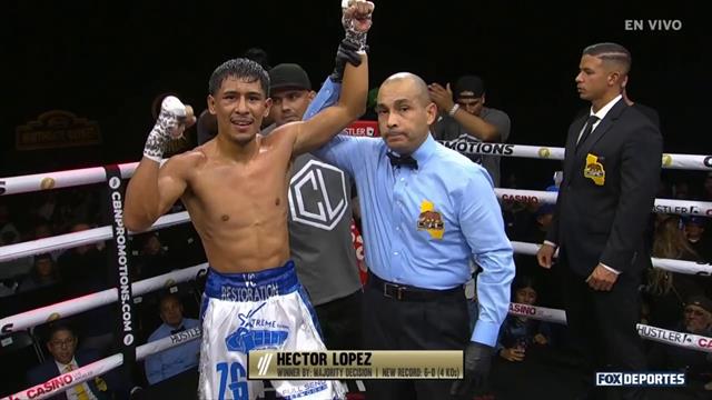 Héctor ‘El Cloro’ López mantiene el invicto ante Noah Contreras: Boxeo