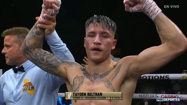 Tayden Beltrán derrota a Cesar Villaraga : Boxeo