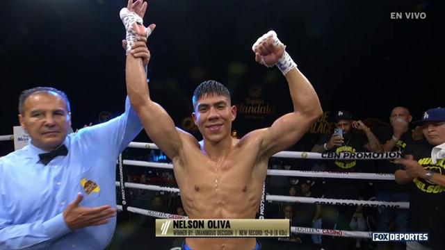 Nelson Oliva continua invicto: Boxeo